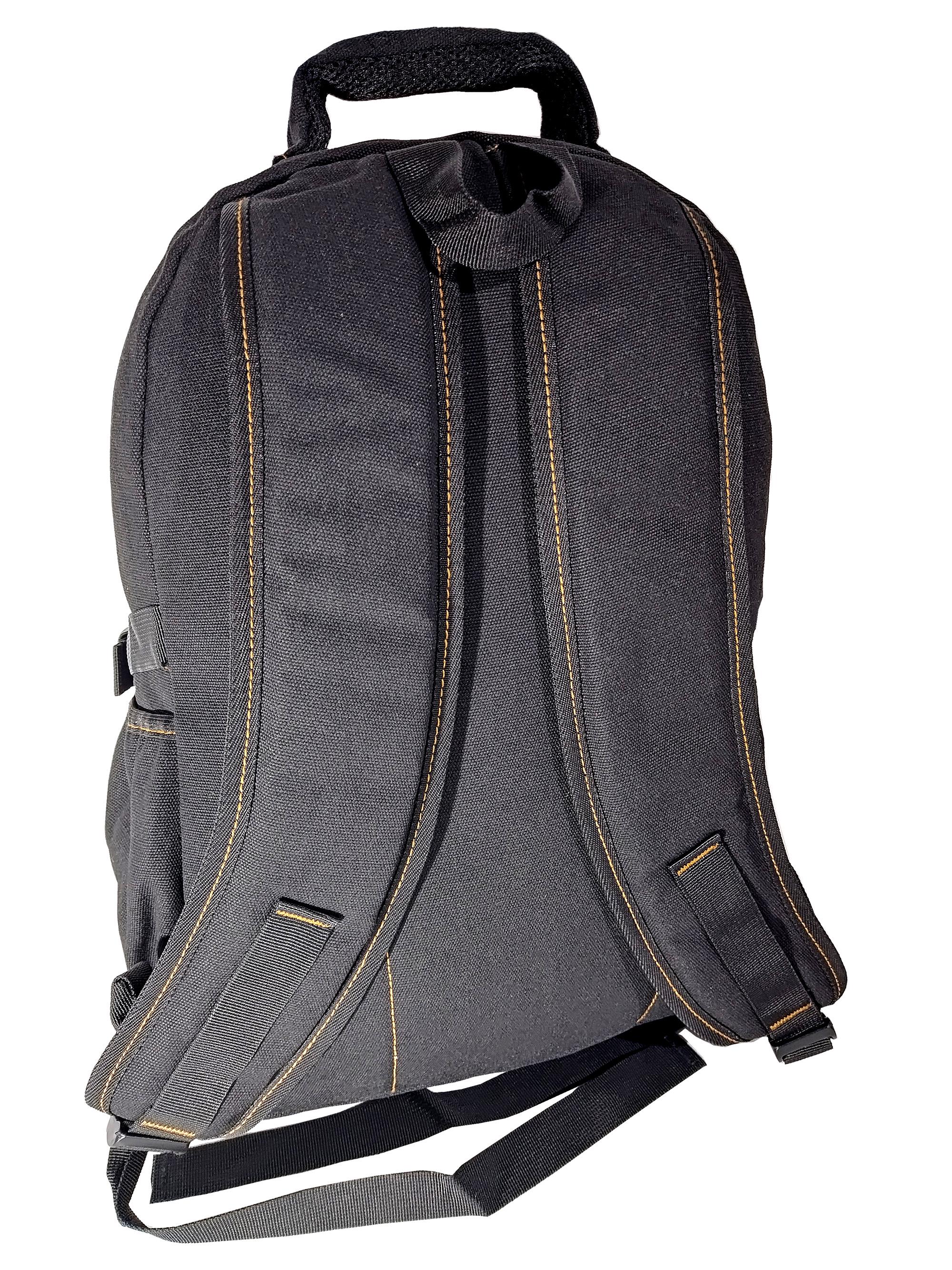 Рюкзак джинсовий Gold Be 98208 22 л Чорний - фото 6