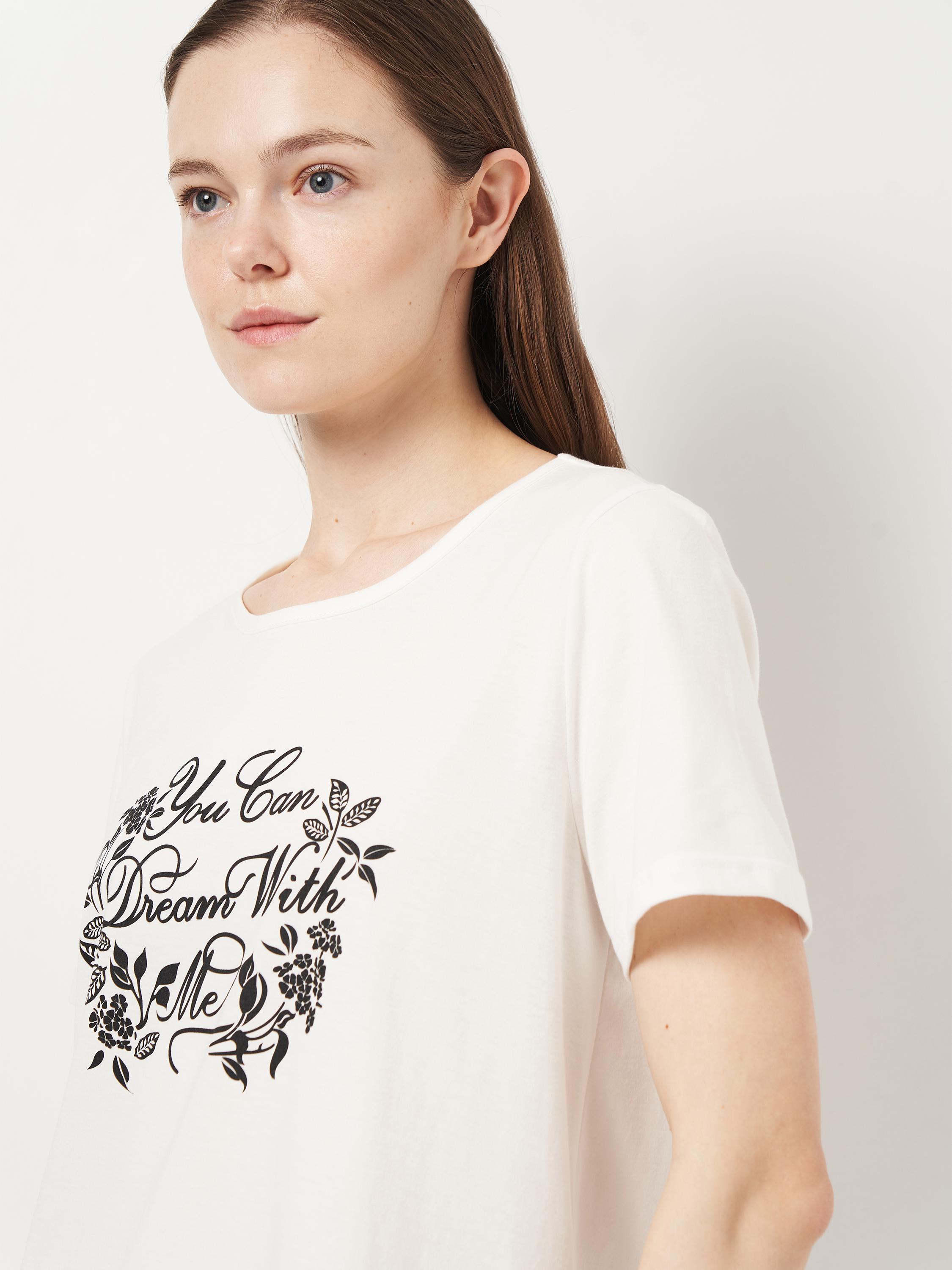 Ночная рубашка женская с коротким рукавом ROZA 210133 6XL Молочный (4824005734151) - фото 3 Ночная рубашка женская с коротким рукавом ROZA 210133 6XL Молочный (4824005734151) - фото 3