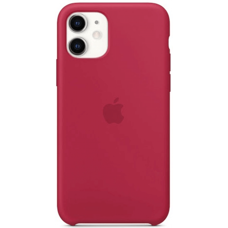 Чехол GoVern Silicone Case Full для Apple iPhone 11 Rose Red