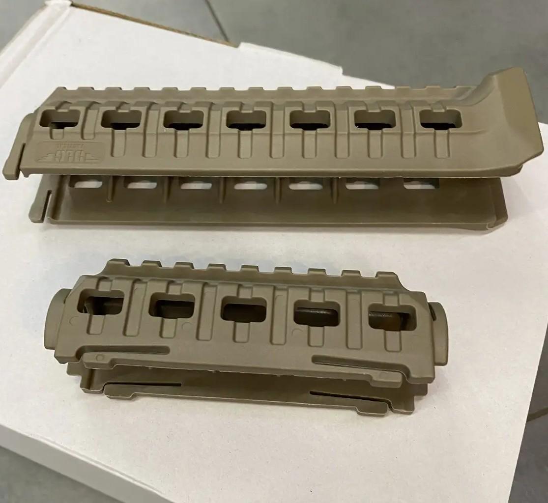 Цевье DLG-099 на АК-47 74 DLG Tactical полимерное 2 планки Picatinny 4 линии M-LOK Койот (241711) - фото 2 Цевье DLG-099 на АК-47 74 DLG Tactical полимерное 2 планки Picatinny 4 линии M-LOK Койот (241711) - фото 2