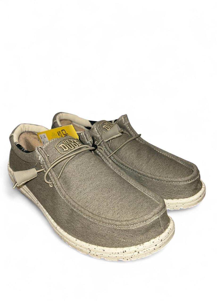 Мокасины мужские Hey Dude Wally Stretch 110380500 р. 43 28,2 см Бежевый (2772110990) Мокасины мужские Hey Dude Wally Stretch 110380500 р. 43 28,2 см Бежевый (2772110990)