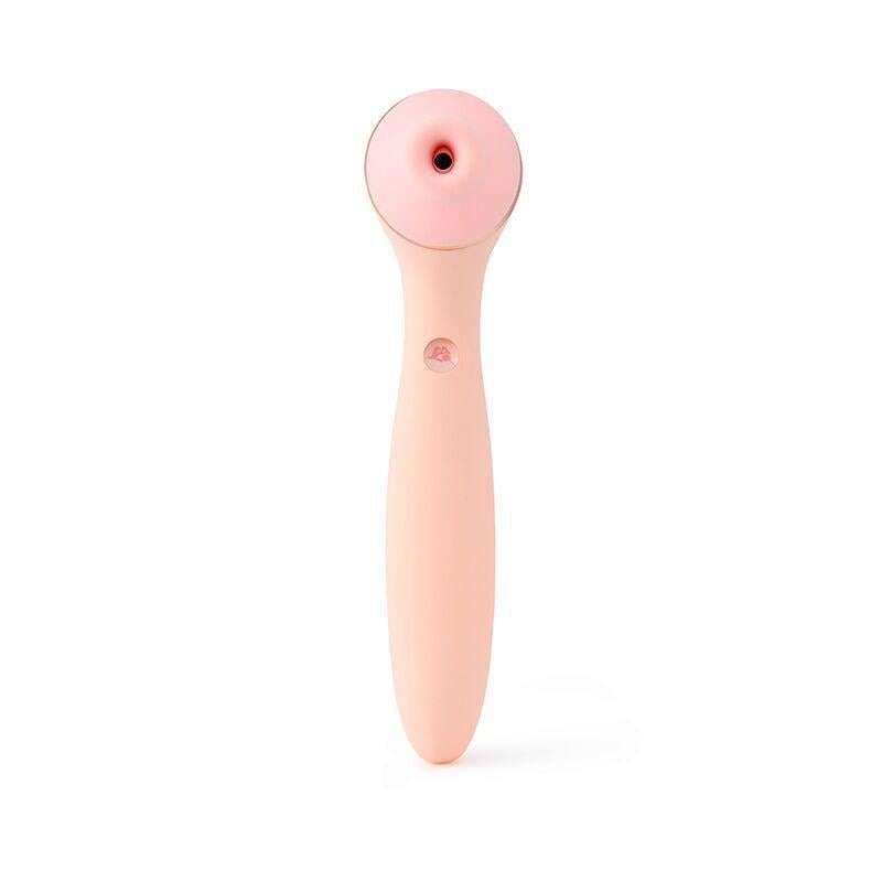 Стимулятор вакуумный с вибратором Kisstoy Polly Max Pink (SO9558)