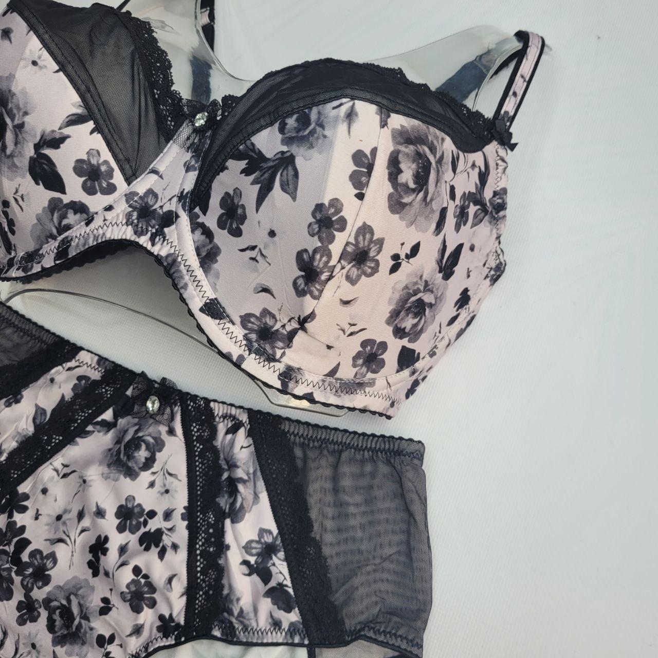 Комплект белья Lanny Mode 100F Black/Pink - фото 2 Комплект белья Lanny Mode 100F Black/Pink - фото 2