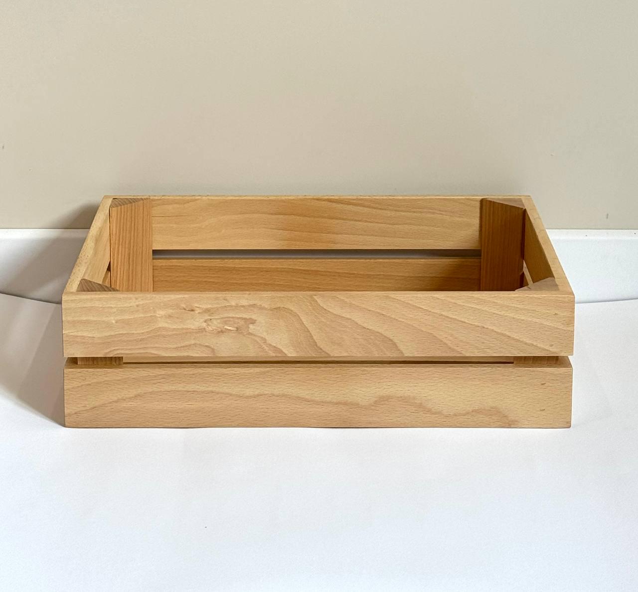 Ящик для зберігання дерев'яний з ясею 40х30х11 см (18729242) - фото 2 Ящик для зберігання дерев'яний з ясею 40х30х11 см (18729242) - фото 2