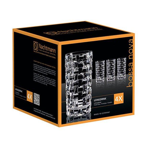 Набор стаканов для напитков Nachtmann Босса Нова 345 мл 4 шт. (92075) - фото 2 Набор стаканов для напитков Nachtmann Босса Нова 345 мл 4 шт. (92075) - фото 2