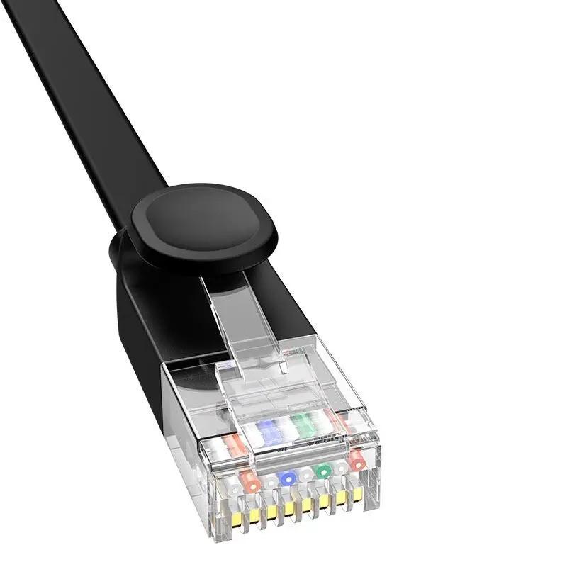 Кабель RJ45 BASEUS CAT6 LAN Ethernet RJ45 20 м Black (020697) - фото 3