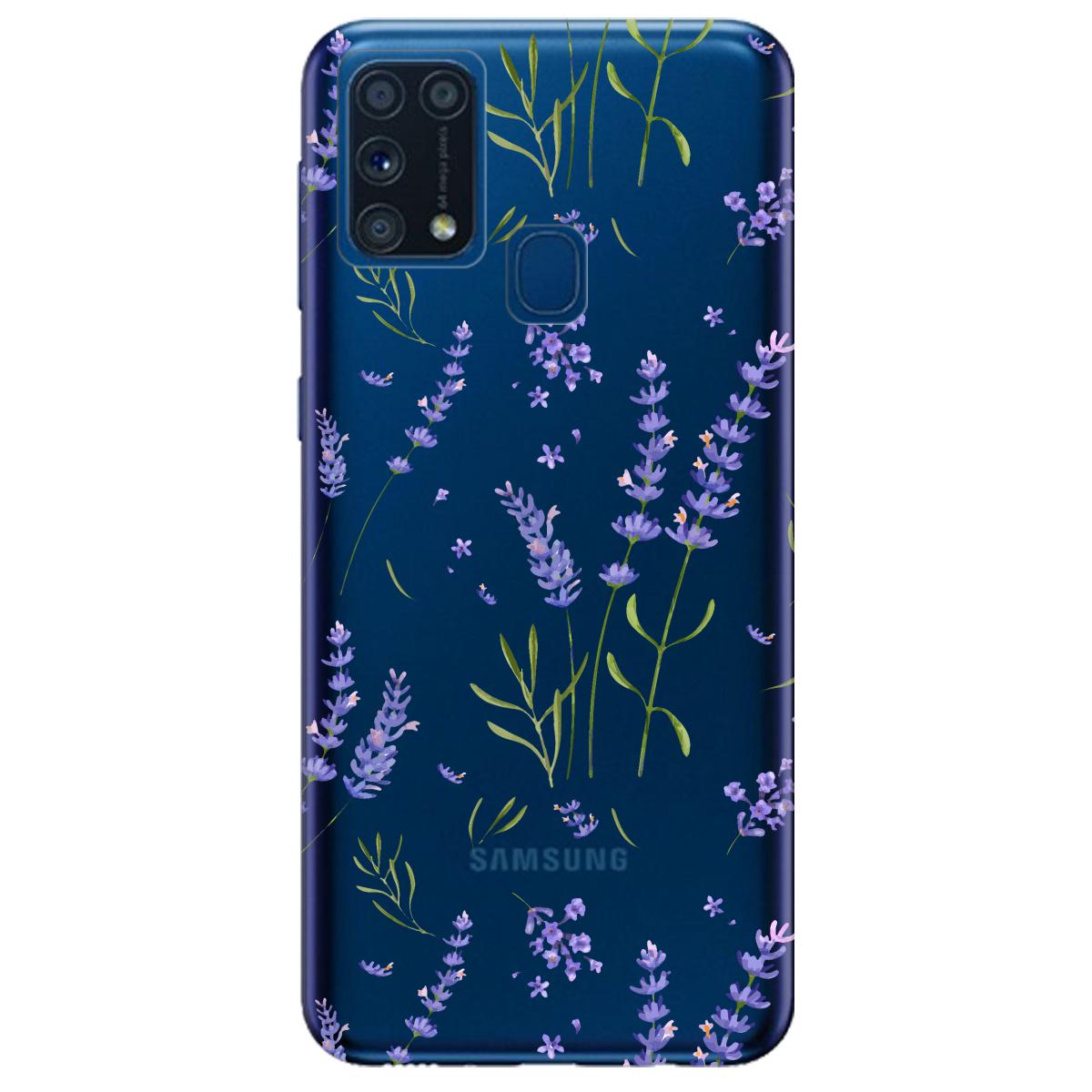 Силиконовый чехол Zorrov для Samsung Galaxy M31 - Lavender (14190040270125615)