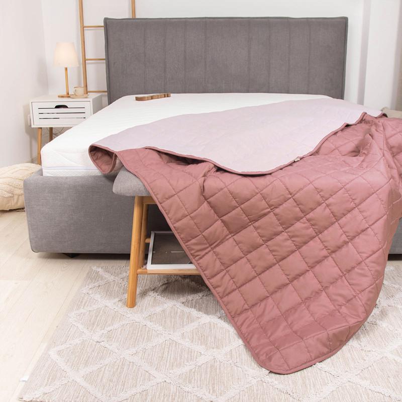 Одеяло Viluta Дуэт Розовый кварц облегченное 150 г/м2 двуспальное 170x205 см (25897989) - фото 3 Одеяло Viluta Дуэт Розовый кварц облегченное 150 г/м2 двуспальное 170x205 см (25897989) - фото 3