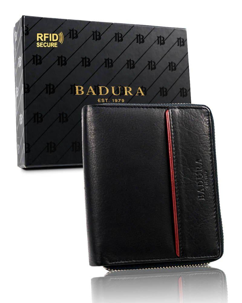 Кошелек мужской кожаный Badura B-N31892-CAW Black