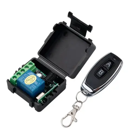 Реле беспроводное 1-канальное 12V 433МГц с пультом Arduino (284029)