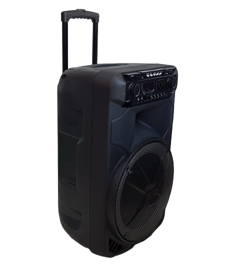 Колонка-бумбокс портативная XPRO 7766 100 Вт USB/SD/FM радио/Bluetooth/1 микрофон/ДУ (ZPX 7766)