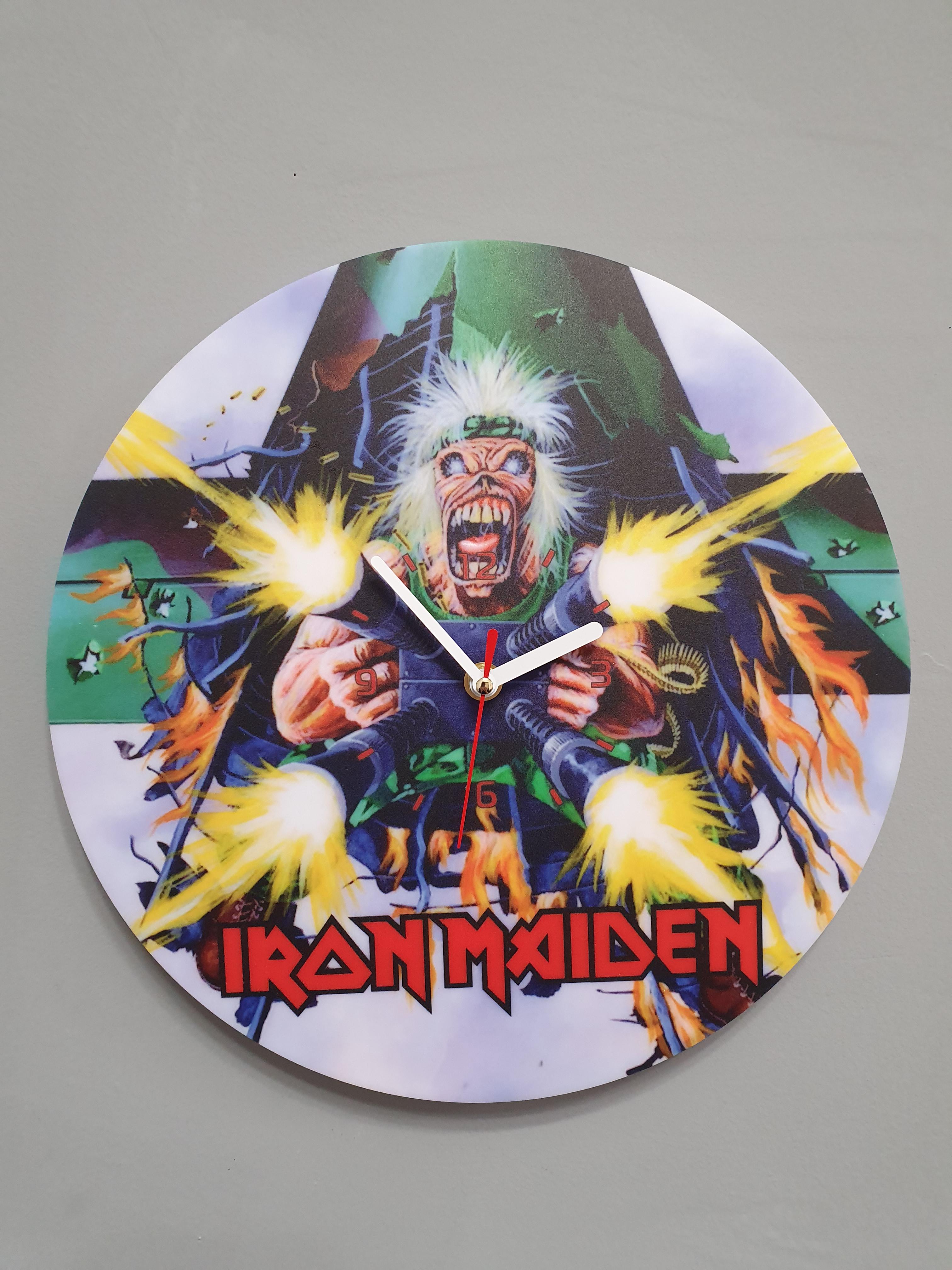 Годинник настінний Iron Maiden (3479)