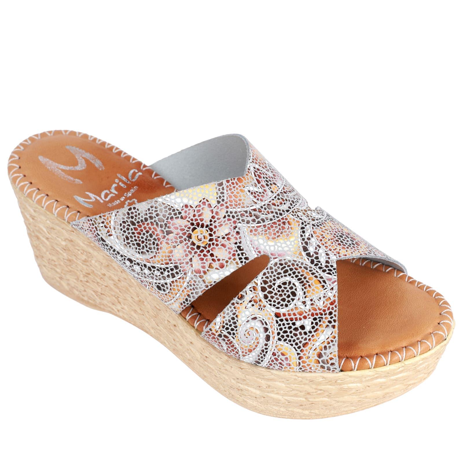 Сабо женские Marila р. 37 Разноцветный (92449148)