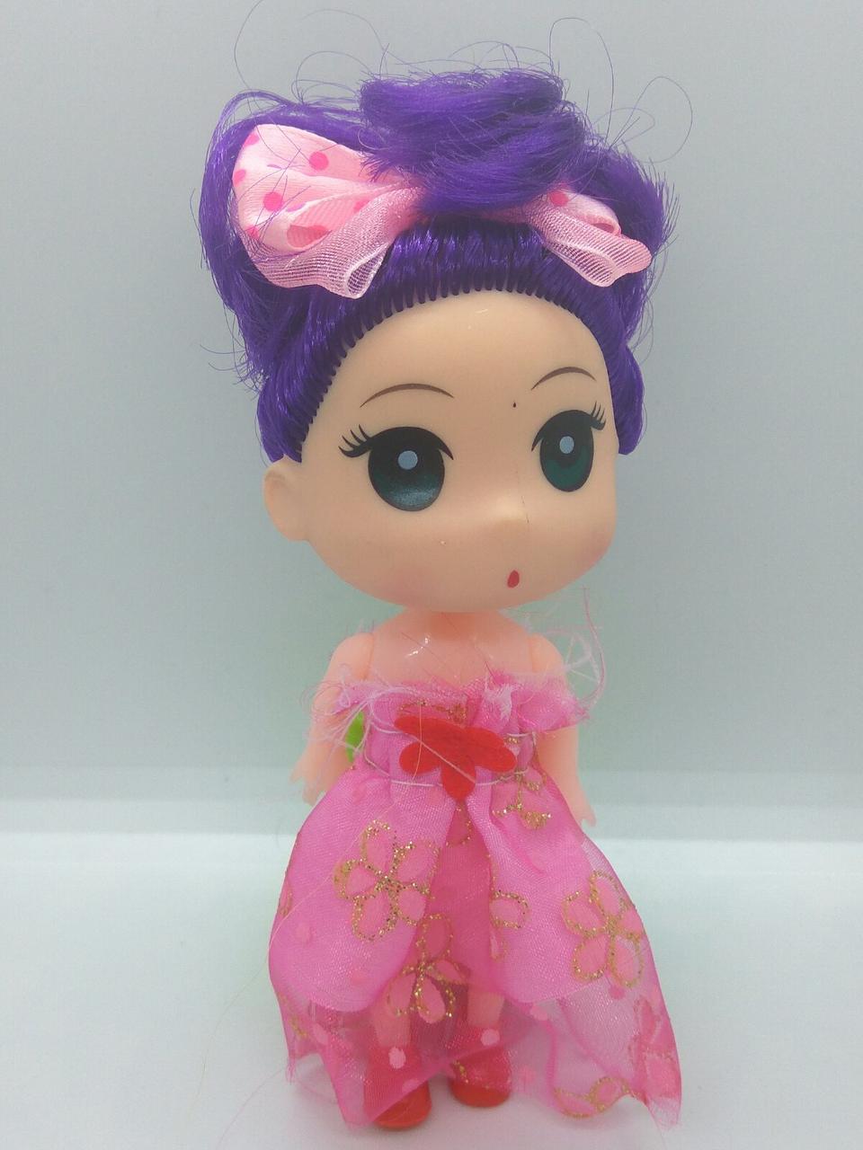 Кукла маленькая Принцесса Розовый/Фиолетовый(2093629858)