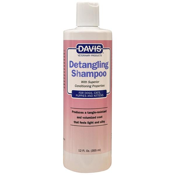 Шампунь-кондиционер от колтунов для собак/котов концентрат Davis Detangling Shampoo 355 мл (DTS12)