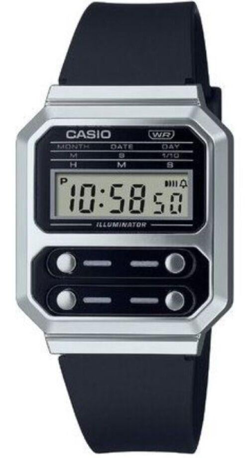 Наручний годинник чоловічий Casio A100WEF-1AEF (534314)