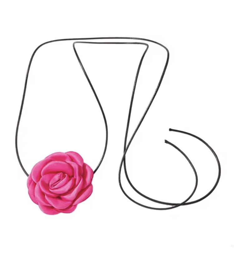 Чокер на шею Vintage Ретро Роза регулируемый шнурок (25570906) Чокер на шею Vintage Ретро Роза регулируемый шнурок (25570906)