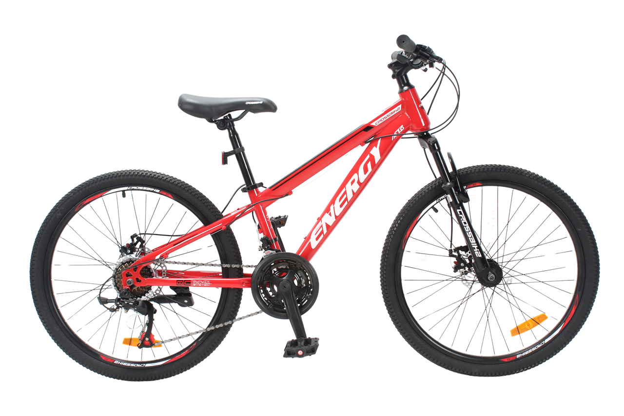 Велосипед CrossBike Energy 24" 11" Красный