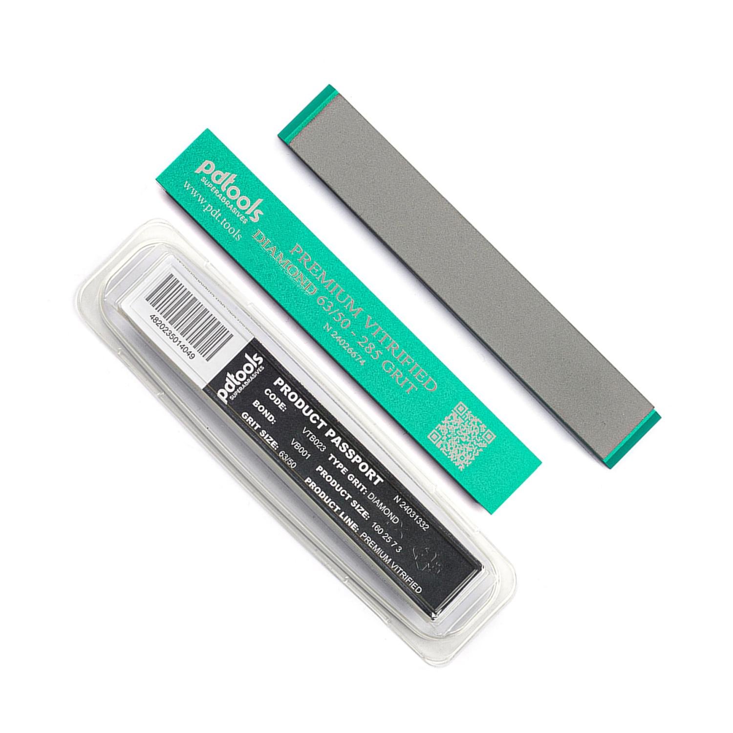 Алмазний камінь PDT Poltava Premium Vitrified на керамічній зв'язці 285 grit 63/50 мкм