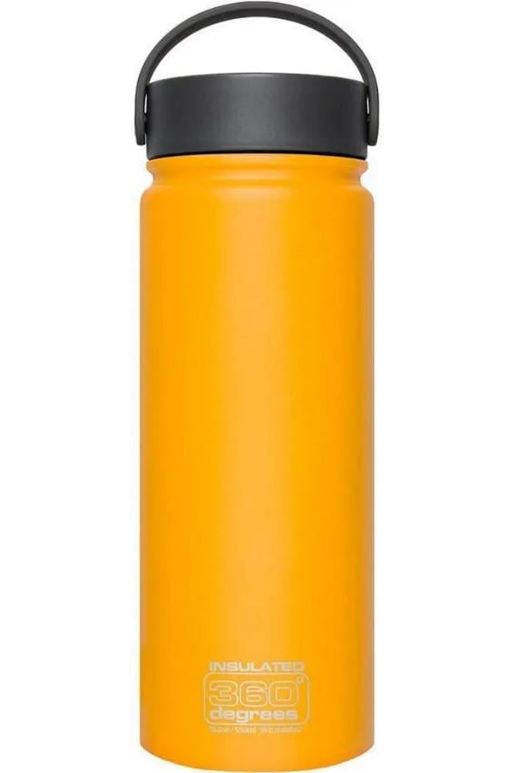 Термос 360 degrees Wide Mouth Insulated 550 мл Yellow (STS 360SSWMI550YLW)