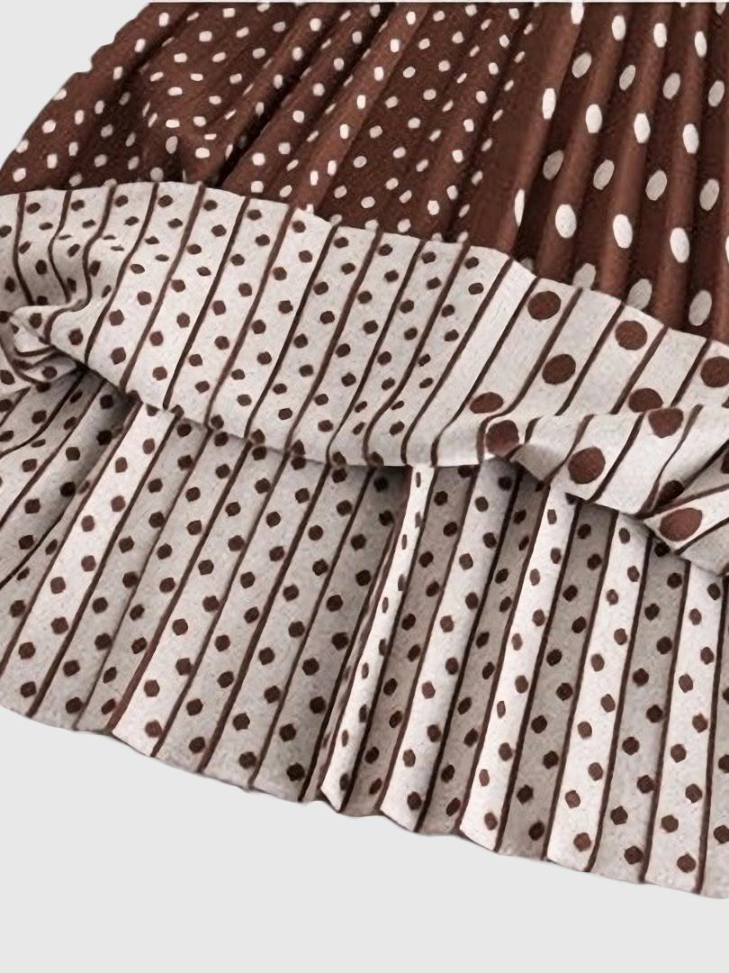 Юбка миди двусторонняя Forza Viva MW-KS-1985-1 трикотажная р. 46 Коричневый (17852317) - фото 6 Юбка миди двусторонняя Forza Viva MW-KS-1985-1 трикотажная р. 46 Коричневый (17852317) - фото 6