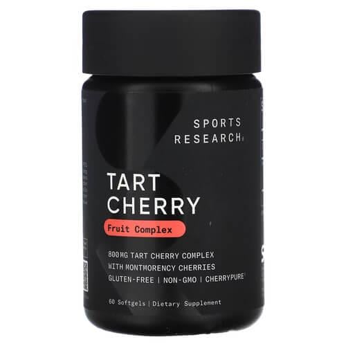 Вишневый экстракт Sports Research Tart Cherry Fruit Complex 60 жидких капс. (SRE-01011)