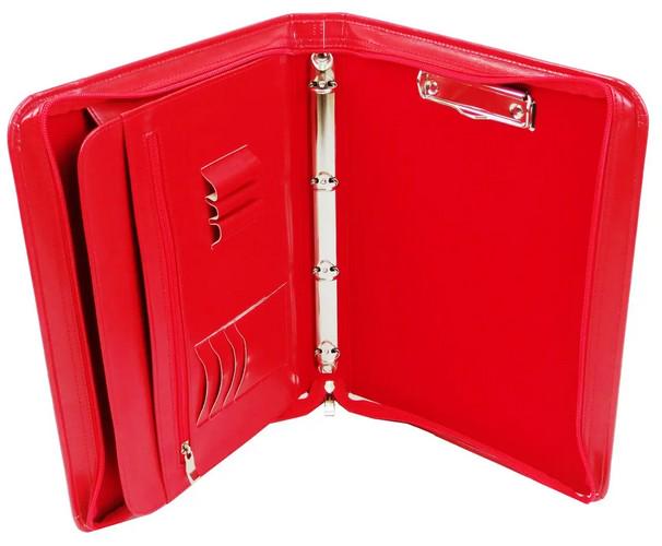 Папка ділова зі штучної шкіри AMO Червоний (super341_ SSBW05 red)
