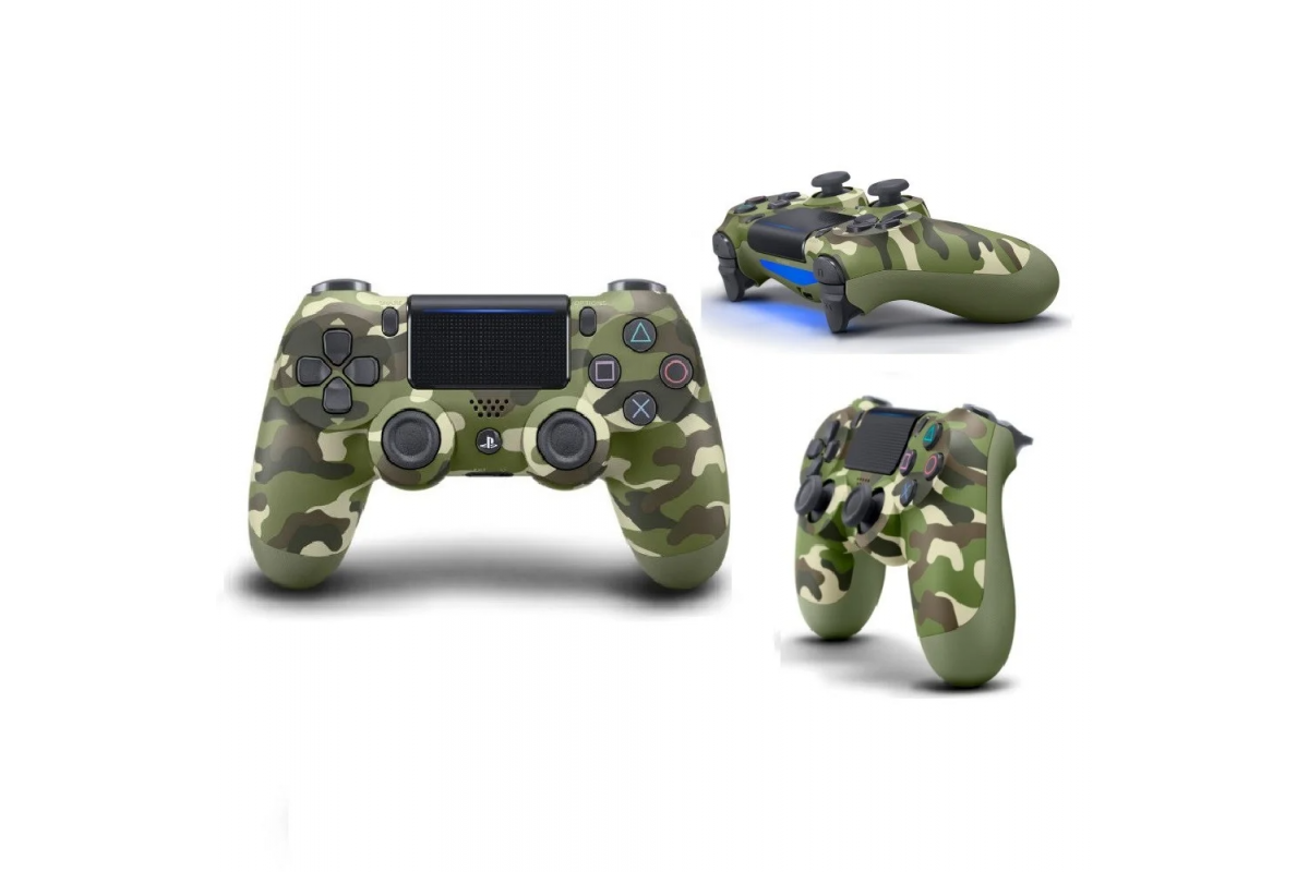 Джойстик DualShock 4 PS4 V2 Камуфляж - фото 3 Джойстик DualShock 4 PS4 V2 Камуфляж - фото 3