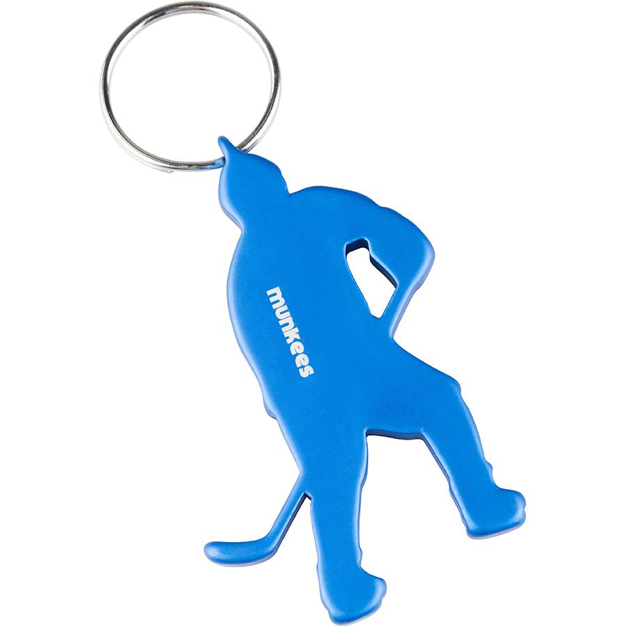 Брелок-открывашка Munkees 3497 Icehockey Player Blue