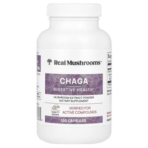 Чага Real Mushrooms Chaga Mushroom 120 Capsules (RMS-06806)