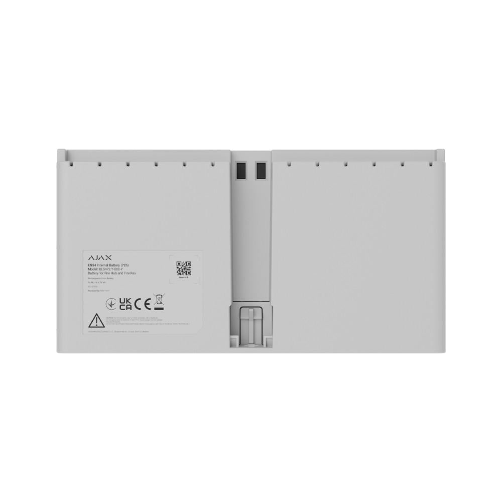Батарея перезаряжаемая Li-ion Ajax EN54 Internal Battery 72h для установки в EN54 White (3236809503)