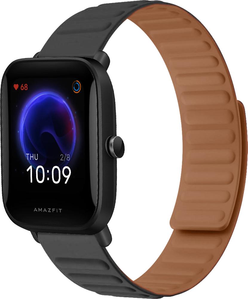 Ремешок Magneter для Amazfit Bip U Pro Black (26623-2B)