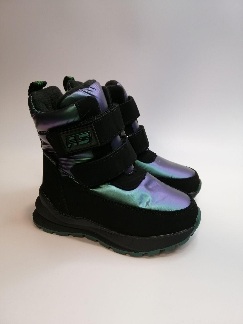 Ботинки зимние для девочки TOM.M р. 29 18,8 см Черный (10258 F) Ботинки зимние для девочки TOM.M р. 29 18,8 см Черный (10258 F)