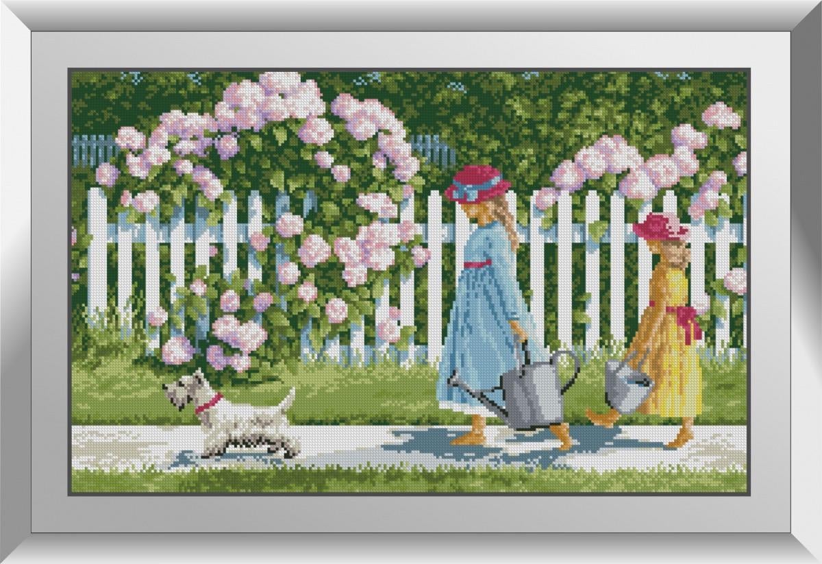 Алмазна мозаїка Dream Art Квіткова доріжка 38x61 см (1309825515)