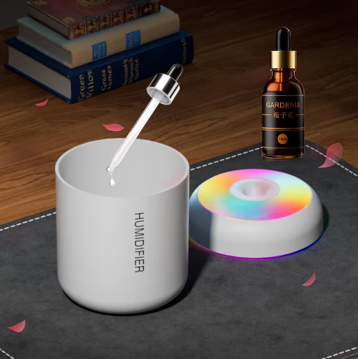 Увлажнитель мини USB аромадиффузор с подсветкой 180 мл Белый (8171) - фото 3 Увлажнитель мини USB аромадиффузор с подсветкой 180 мл Белый (8171) - фото 3