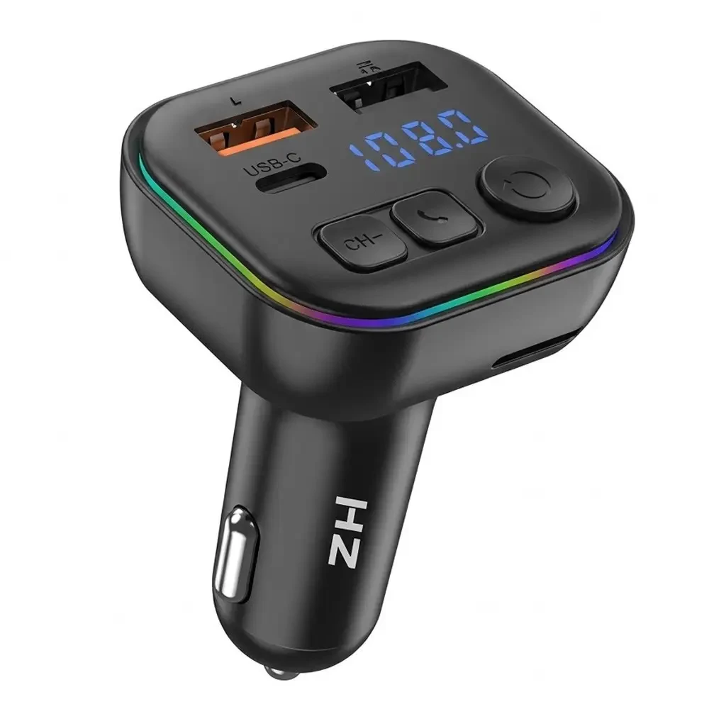 FM-трансмиттер/модулятор автомобильный HZ H46 с 2хUSB Bluetooth (10470) FM-трансмиттер/модулятор автомобильный HZ H46 с 2хUSB Bluetooth (10470)
