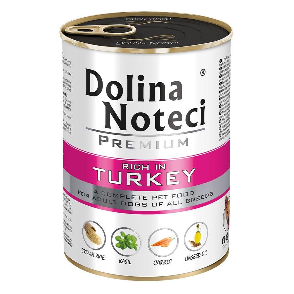 Консерва для собак Dolina Noteci Premium с индейкой 400 г