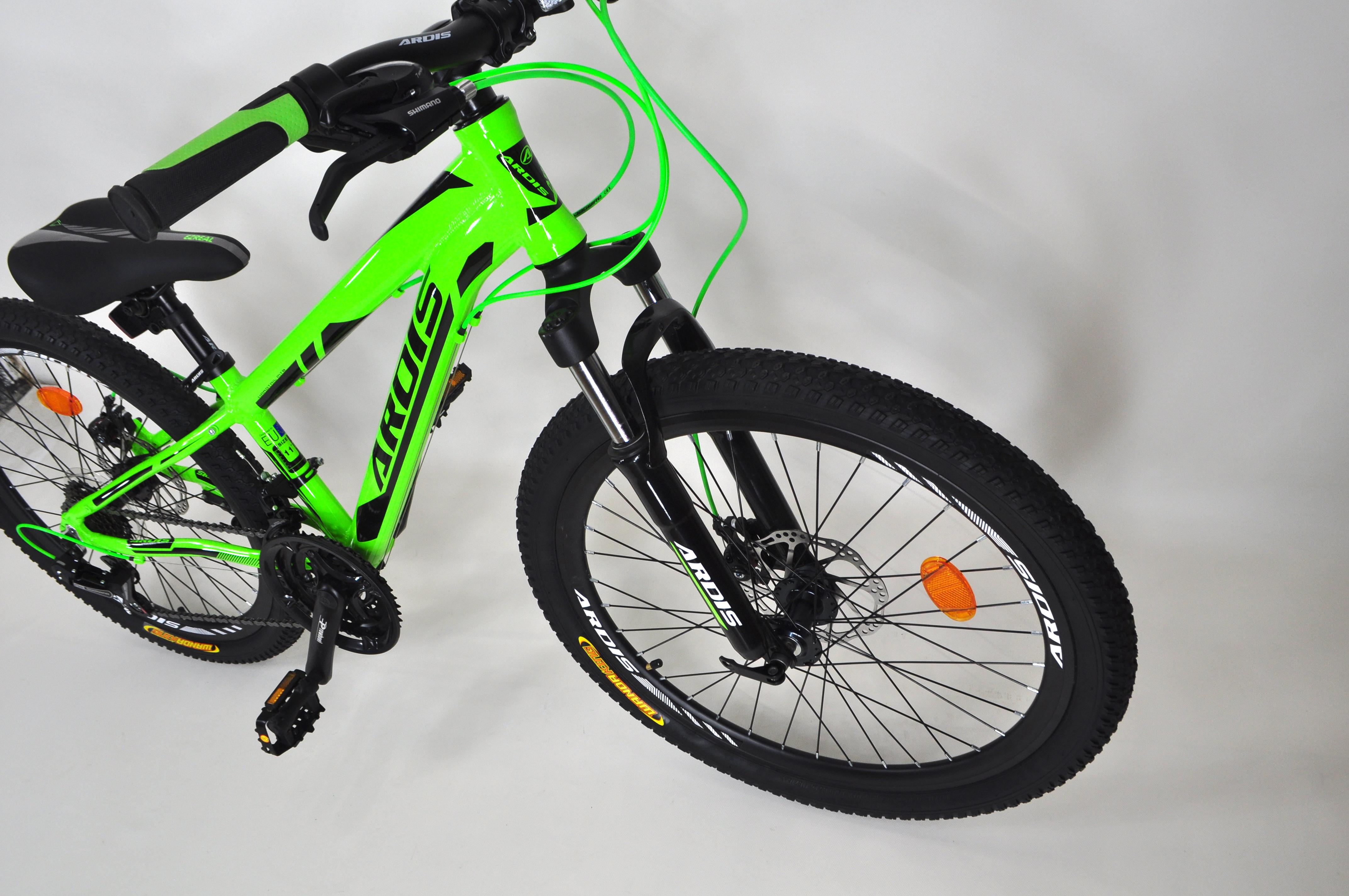 Велосипед підлітковий 24" Ardis Ezreal 11" Зелений - фото 8 Велосипед підлітковий 24" Ardis Ezreal 11" Зелений - фото 8