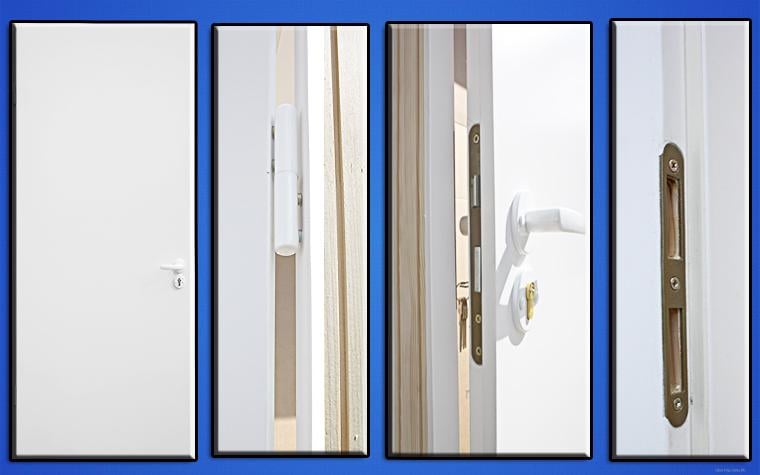 Двері в поліклініку ПОЛ-05 розширені глухі Білий (5864) - фото 5