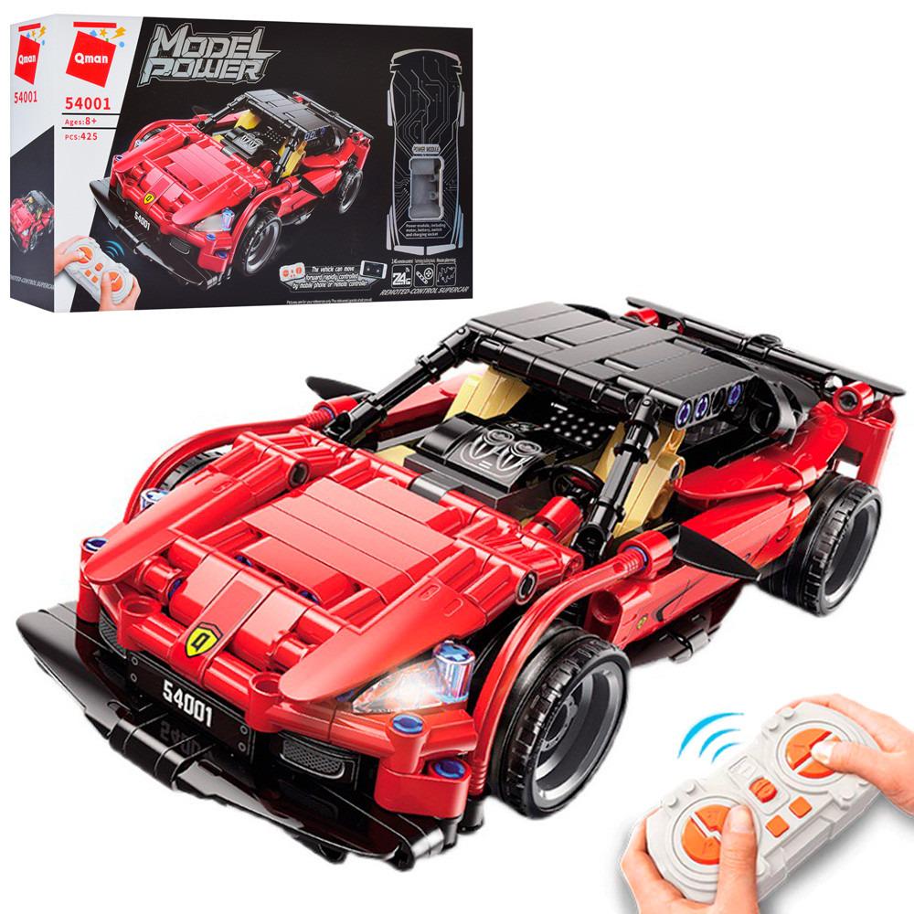 ᐉ Конструктор дитячий Qman 54001 Машинка на радіокеруванні 425 ел
