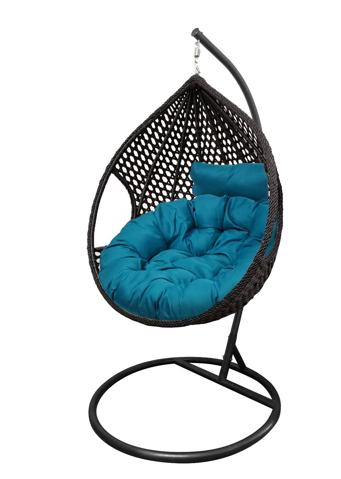 Кресло-кокон LAVIA Черный/Серый (24385560)