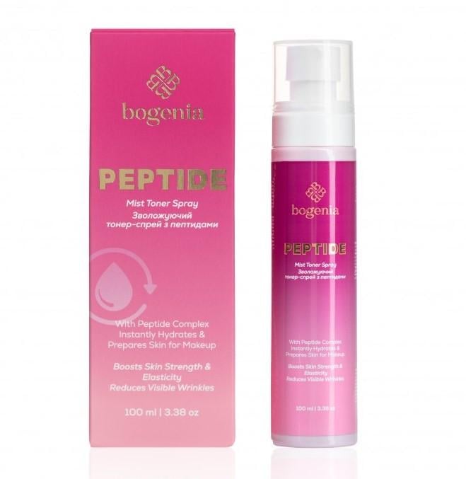 Тонер-спрей для обличчя Bogenia з пептидами 100 мл (BG454.007)
