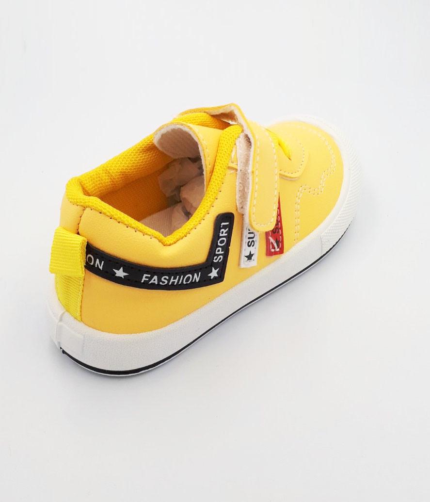 Кросівки для хлопчиків Канарейка J25922/22 р. 22 Жовтий - фото 5 Кросівки для хлопчиків Канарейка J25922/22 р. 22 Жовтий - фото 5