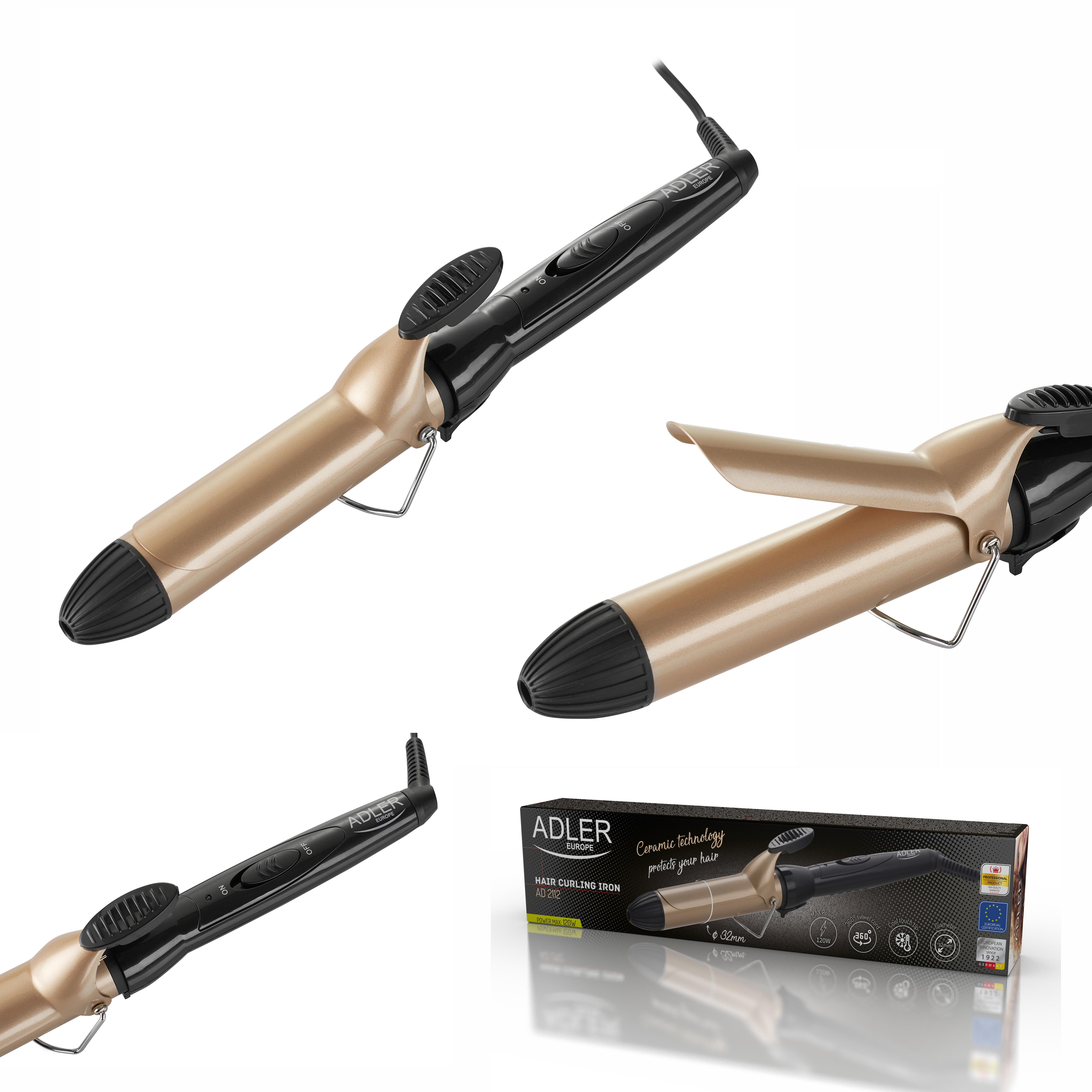 Плойка Adler 32 мм (AD2112) - фото 7 Плойка Adler 32 мм (AD2112) - фото 7