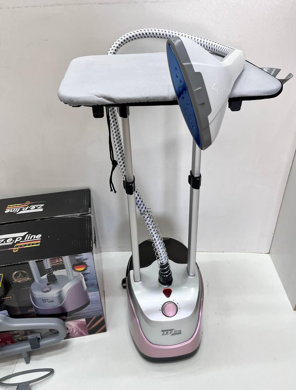 Отпариватель для одежды вертикальный с вешалкой Zepline ZP-131 3500 Вт Розовый (2606948542) - фото 3 Отпариватель для одежды вертикальный с вешалкой Zepline ZP-131 3500 Вт Розовый (2606948542) - фото 3