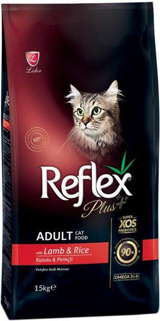 Корм сухой полноценный и сбалансированный для котов Reflex Plus с ягненком и рисом 15 кг (11237402) Корм сухой полноценный и сбалансированный для котов Reflex Plus с ягненком и рисом 15 кг (11237402)