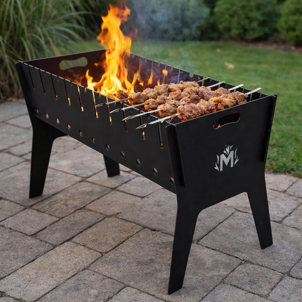 Мангал разборный Jooki Феникс на 10 шампуров 3 мм (10104)