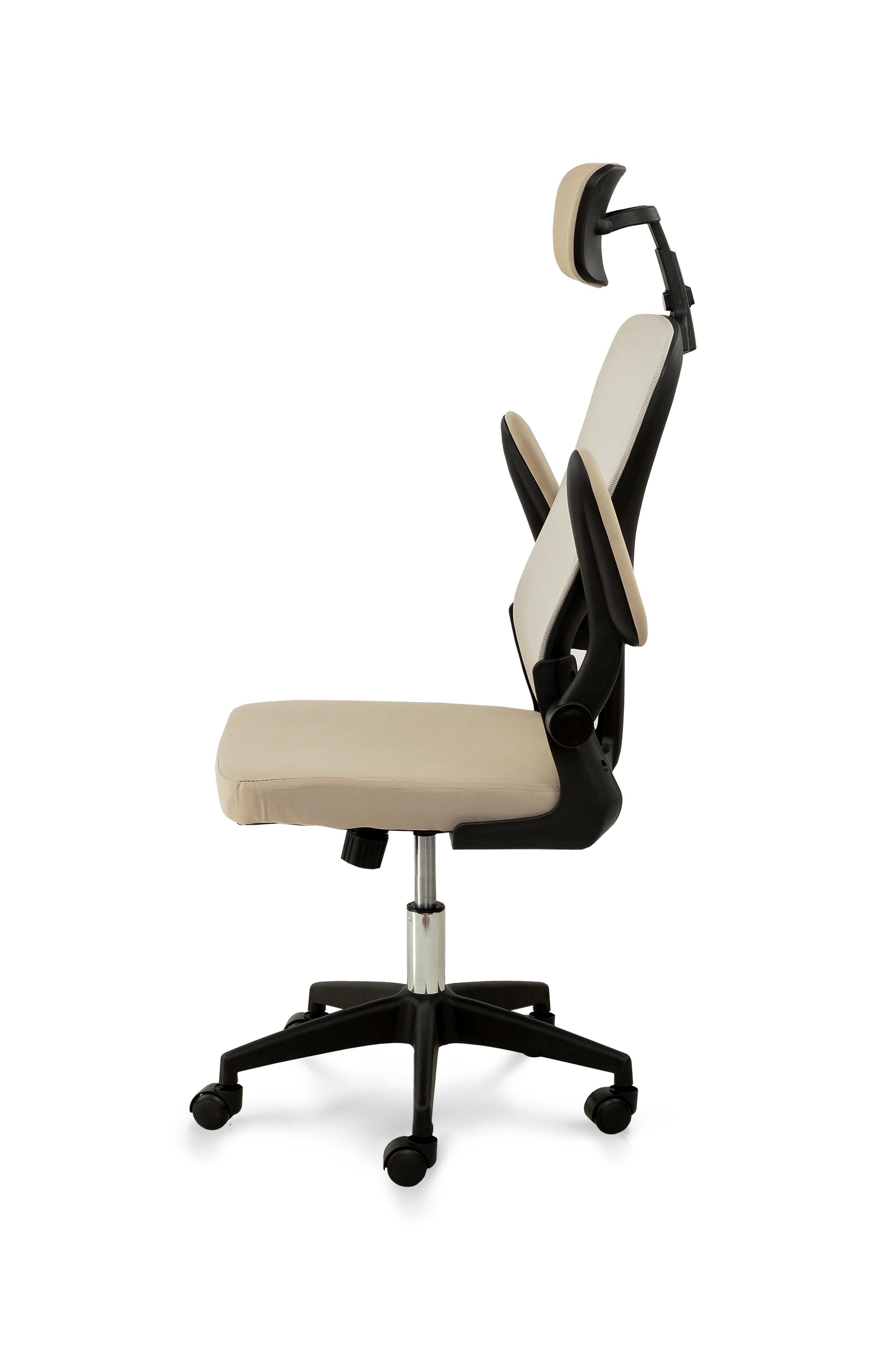 Офісне крісло Comfort Line TONUS Чорний/Бежевий (TNSBB-454712) - фото 10