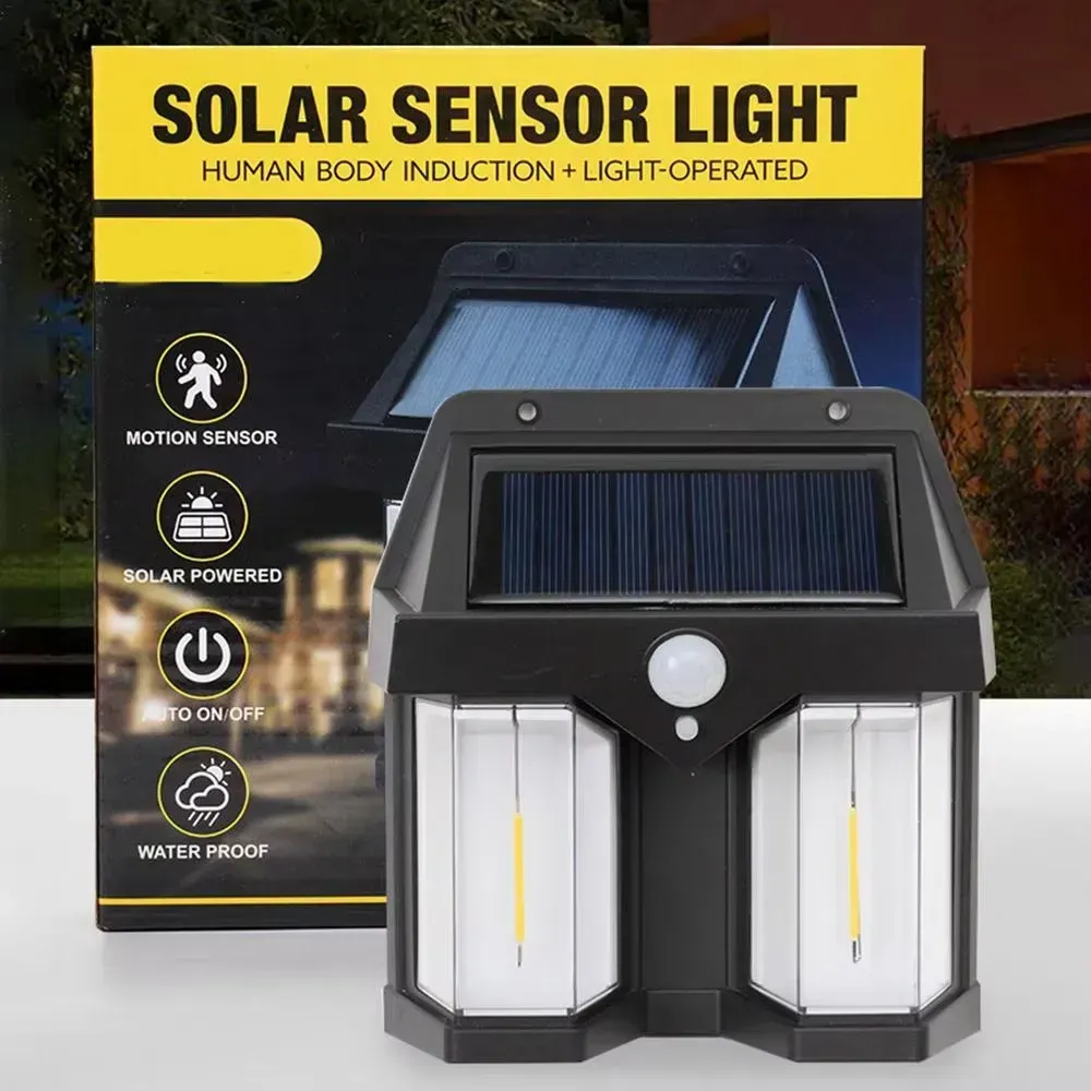 Уличный фонарь Solar Wall Lamp CB-228 с солнечной панелью и датчиком движения (234567685) - фото 11 Уличный фонарь Solar Wall Lamp CB-228 с солнечной панелью и датчиком движения (234567685) - фото 11