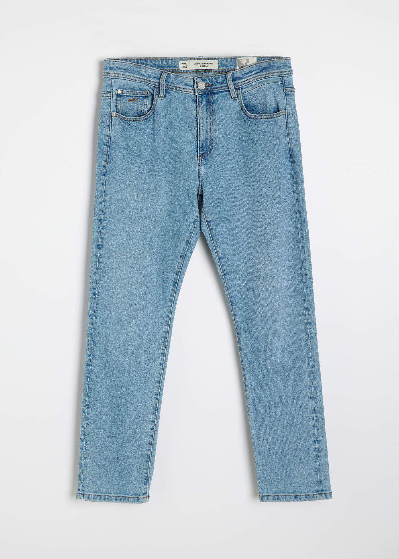 Джинси чоловічі Regular Fit Diverse JONNY р. 32/34 Світло-блакитний (5905384183583) - фото 4 Джинси чоловічі Regular Fit Diverse JONNY р. 32/34 Світло-блакитний (5905384183583) - фото 4